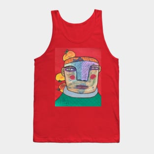 Inquisitive boy 12 Tank Top